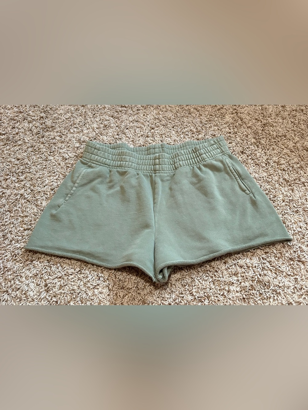 OFFLINE By Aerie lounge shorts olive green women’s size Medium